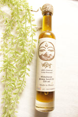 100% Natural Cold-Pressed Himalayan Hemp Seed Oil