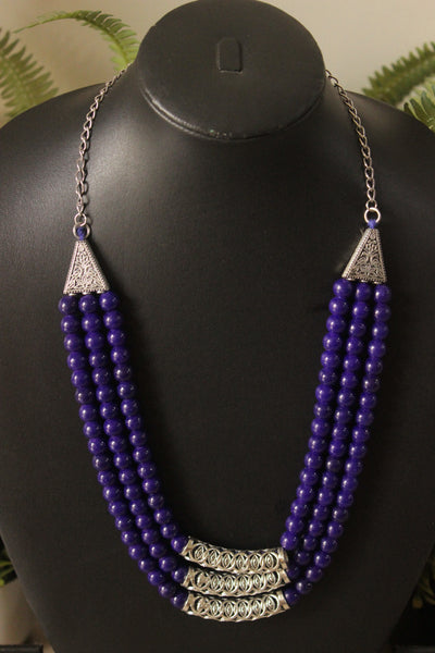 Violet and Pearls Necklace – Deara Fashion Accessories