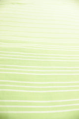 Lime Green Vertical White Lines Printed Premium Cotton Unstitched Fabric