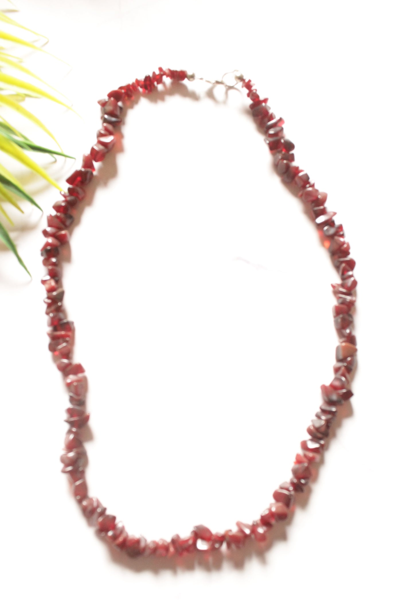 Red Crystal Stone Necklace