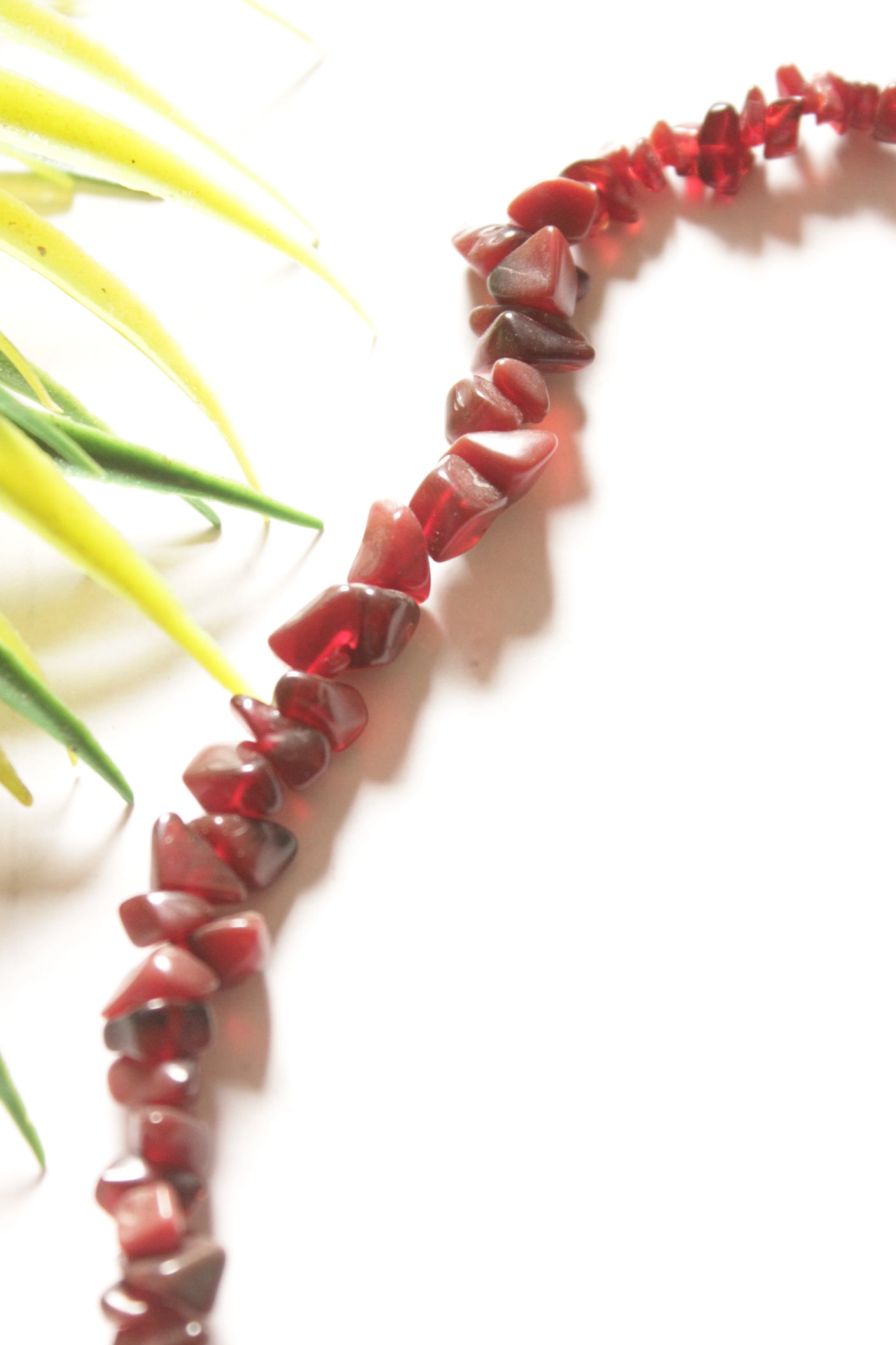 Red Crystal Stone Necklace