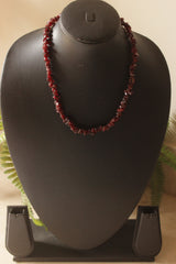 Red Crystal Stone Necklace