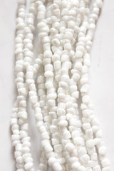 White Multi-Layer Resin Beads Necklace