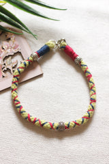 Hand Braided Fabric Anklet