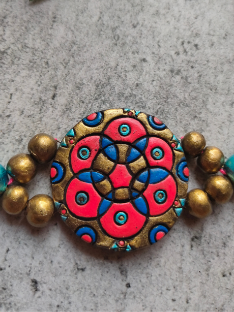 Handmade Terracotta Clay Rakhi