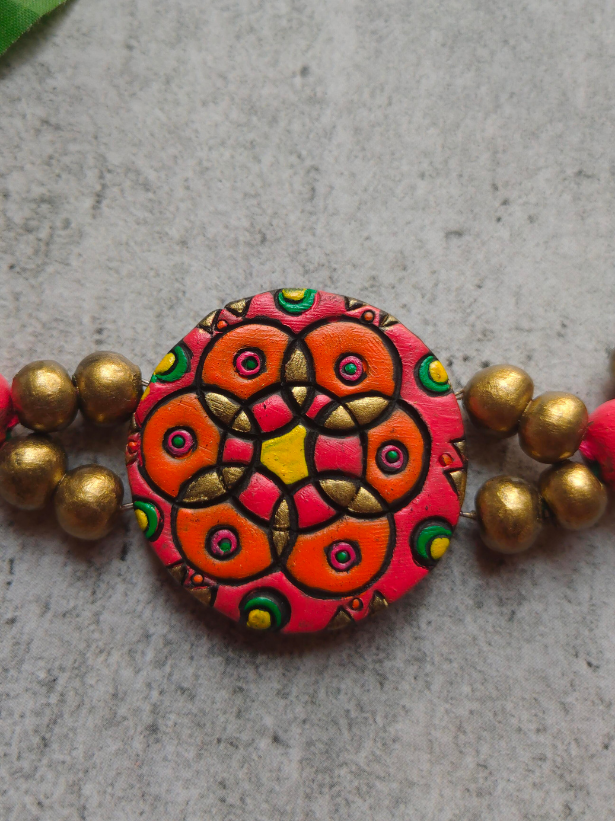 Handmade Terracotta Clay Rakhi