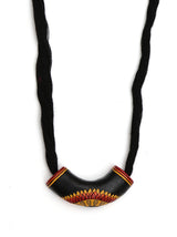 Elegant Handcrafted Terracotta Clay Necklace Set