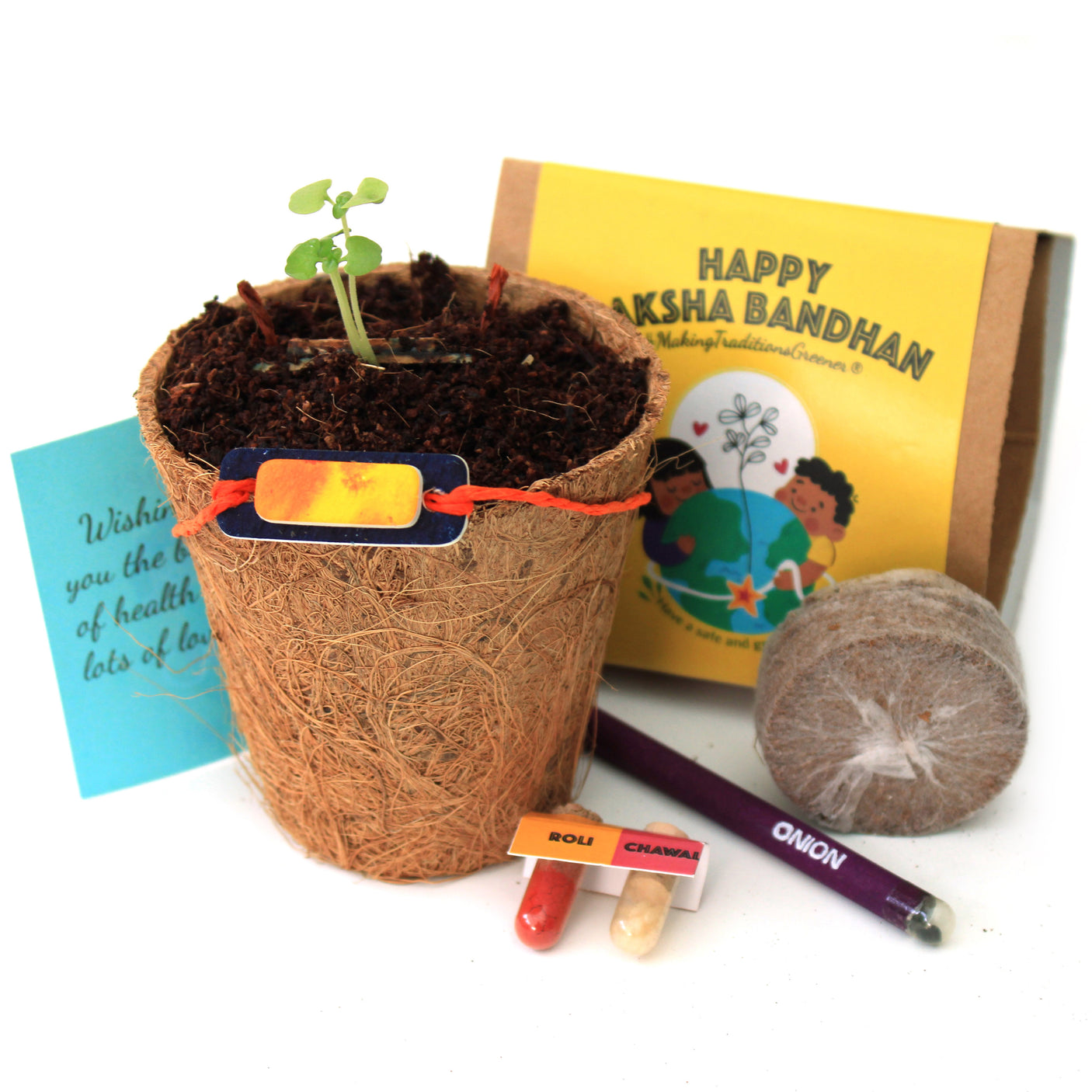 Plantable Rakhi - Growing Kit